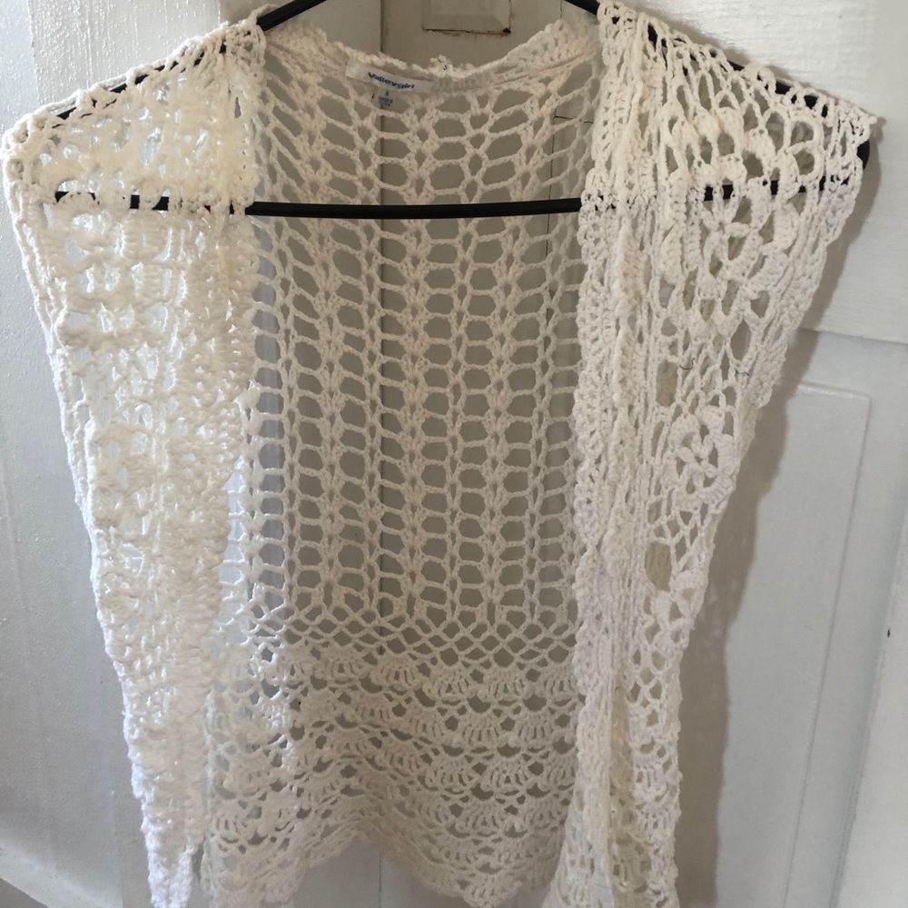 Cream Knit Shaw